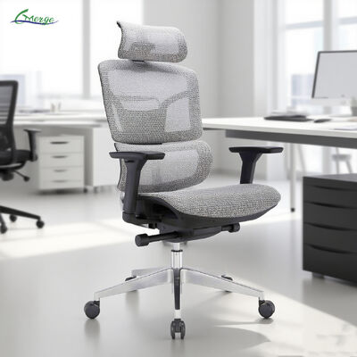 Factory Wholesale High Quality Promotional Black Swivel Staff Reception Ergonomic Mesh Office Desk Chair With Lumbar Support